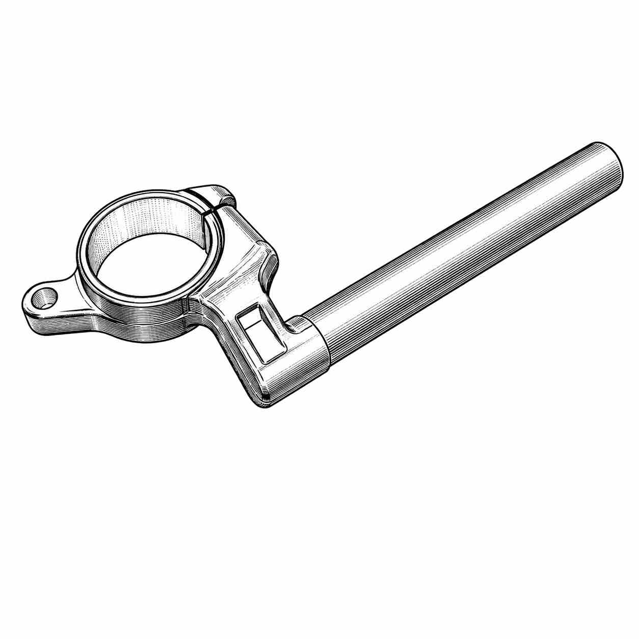 Handlebar Clip-on - Left